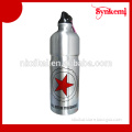 750ml Bicycle aluminum sports water bottle